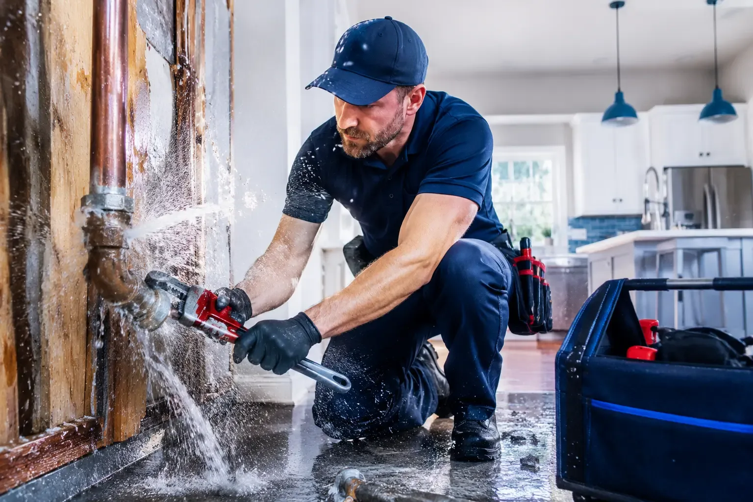 Local emergency pipe repair professionals in New Limerick, ME